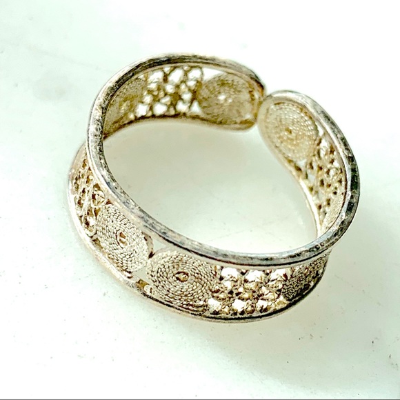 Jewelry - FILIGREE Sterling silver adjustable ring Malta